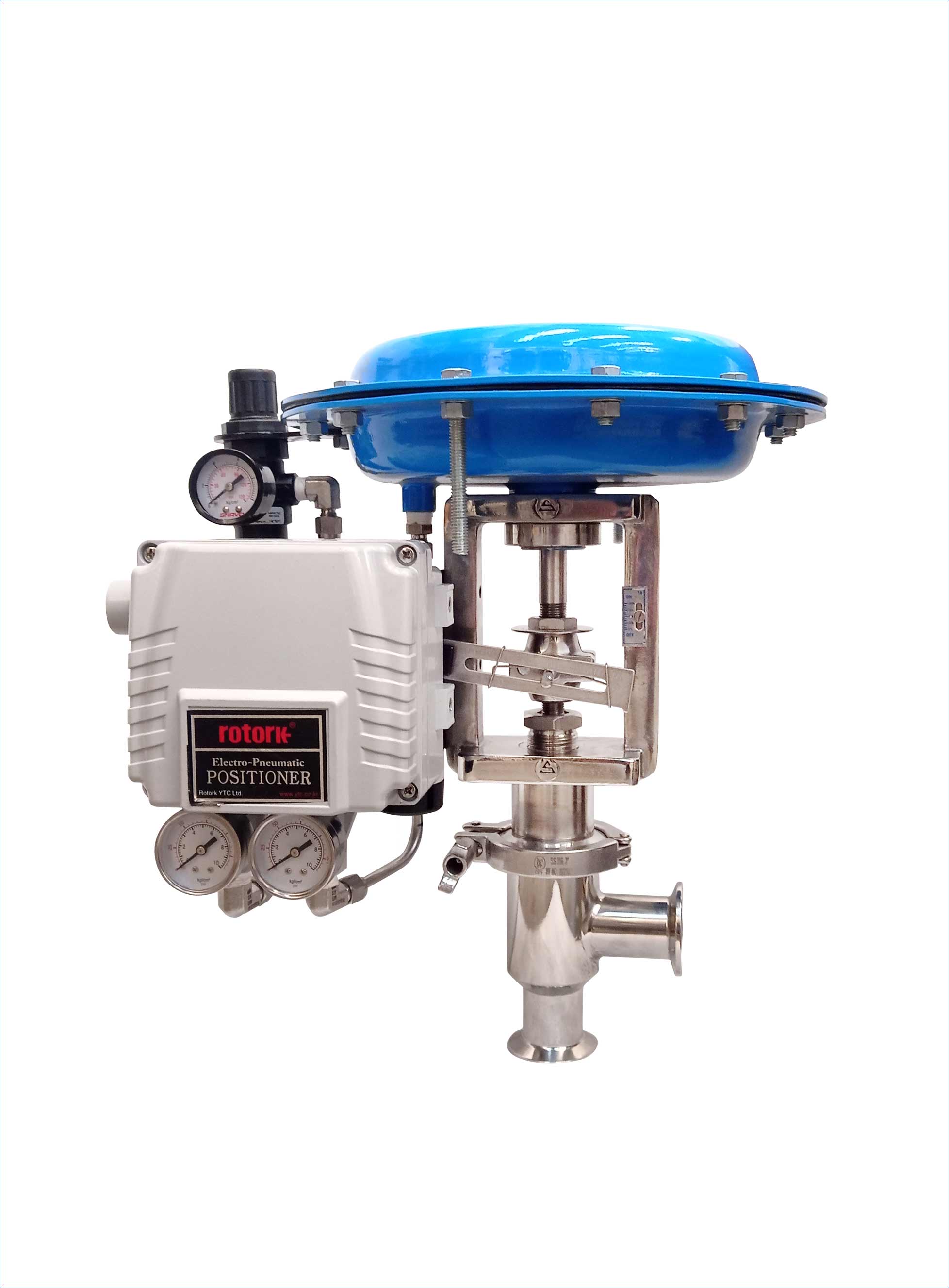 PID SANITARY GLOBE CONTROL VALVE